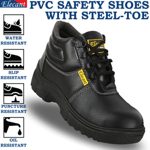 Elecant Steel Toe Synthetic Leather Safety Shoe