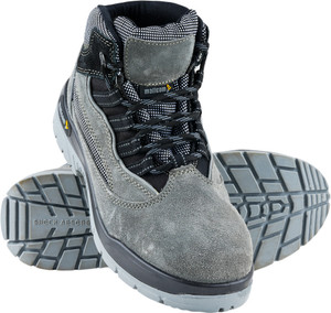 Mallcom Steel Toe Grain Leather Safety Shoe