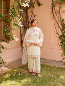 Wtune Women Kurta Palazzo Dupatta Set