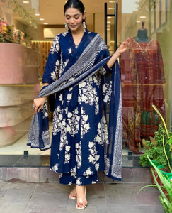 SUJAMAI CREATION Women Kurta Pant Dupatta Set