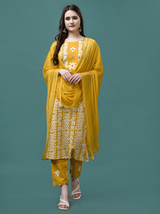 berrylicious Women Kurta Pant Dupatta Set