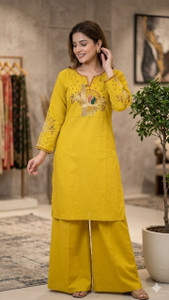 KEVIJA Women Kurta Pant Set
