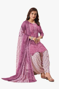 SEWDHAGA Printed Kurta, Salwar & Dupatta Set