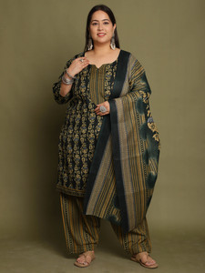 Aaradhya Fashion Printed Kurta, Patiala & Dupatta Set