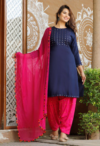 Satguru Designer Women Kurti Patiala Set