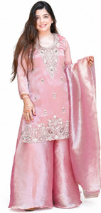 ZONFAB Special Wedding Festivasl Wear, Designer Kurta Sharara Set... more