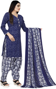 VihaanExim Printed Kurta, Patiala & Dupatta Set