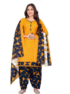 VihaanExim Floral Print Kurta, Salwar & Dupatta Set