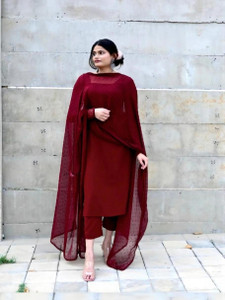 Udfashion Women Kurti Pant Dupatta Set