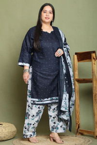 Aaradhya Fashion Printed Kurta, Patiala & Dupatta Set