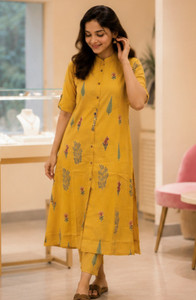 VALTRIX Women Printed Straight Kurta
