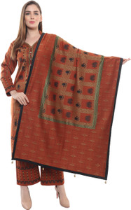 Rosary Woven Kurta, Palazzo & Dupatta Set