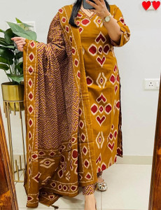 JVRS Women Kurta Pant Dupatta Set