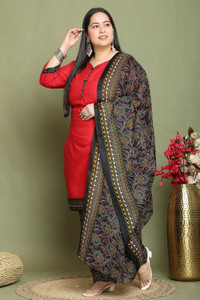 Wonder Weave Printed Kurta, Patiala & Dupatta Set