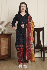 Rajnandini Printed Kurta, Patiala & Dupatta Set
