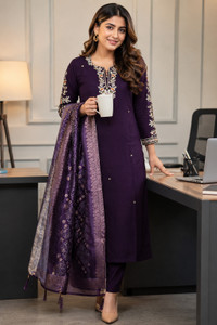 jahal fashion Women Kurta Pant Attached Dupatta Set