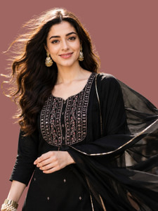 aurbhi Embroidered Kurta, Patiala & Dupatta Set