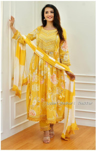 HV FASHION Women Kurta Pant Dupatta Set