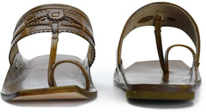 STEPHORN Leather Kolhapuri for Men | Ethnic Chappal | Daily Wear Slipper Men Flats