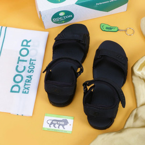 DOCTOR EXTRA SOFT Classic Athletic,Outdoor Casual Sandals with Adjustable Cushion Strap for Adult Men Sandals