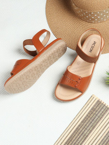 Picson Stylish Sandals with Extra Soft Cushioning for All-Day Comfort Women Flats