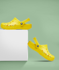 CROCS Baya पीला क्लॉग्स