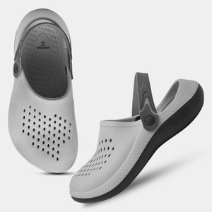 Adda Men Gray Clogs - Image 6