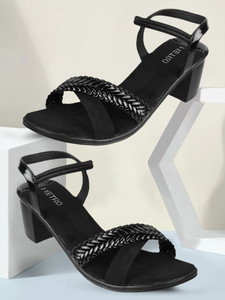 METRO TexturedBlock Women Heels
