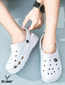 Svaar Men Clogs White - Image 6