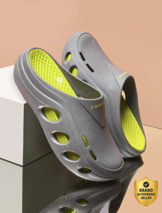 Abros Men Gray Clogs - Image 6