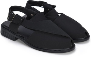 STEPFOX Premium Peshawari Sandals For Men With Adjustable Back Strap Men Sandals