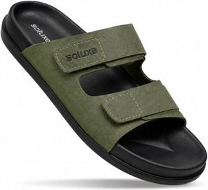 Soluxe Men Sandals Green - Image 4