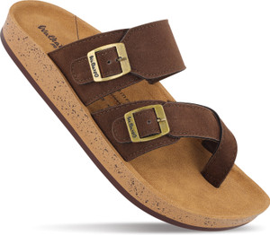 WALKAROO Men Brown Sandals - Image 5