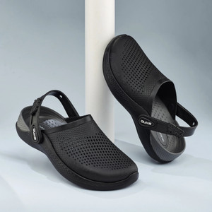 DUKE Men Black Sandals - Image 6
