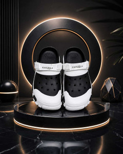 FOOTZELLA Unisex Black Clogs - Image 5