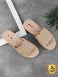 MOCHI OpenToeFlatswithLaserCuts Women Flats