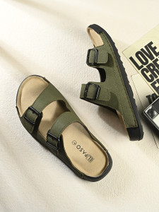 EL PASO Men Green Sandals - Image 6
