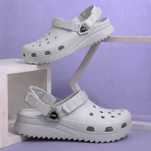 HRX by Hrithik Roshan Men Gray Clogs - Image 6