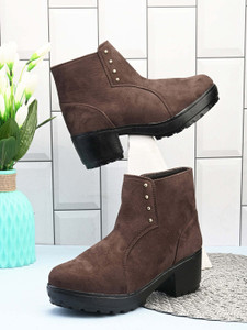 XE Looks 597-1605-brown.41 Boots For Women