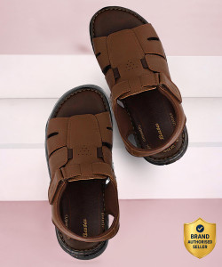 Bata Men Casual Sandal (Tan , 9)