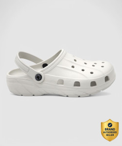 RED TAPE Men Clogs Sandal (Off White, Size 6) - Image 1