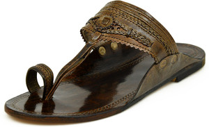 STEPFOX Stepfox Kolhapuri Chappal for Men-Handmade Leather Ethnic Sandals Men Sandals