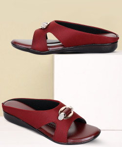 Cute red sales sandals