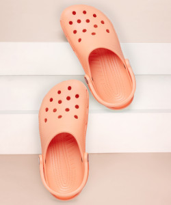 Flip Flops Crocs Melon Coral Crocs Serena Embellish Bright Coral