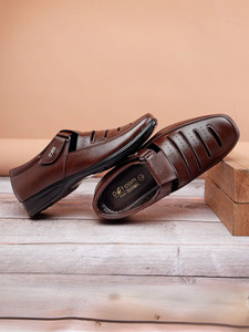 action DOTCOM BANTU-201 Microfiber Classic Comfortable Retro Durable Casual Slip-On Men Sandals