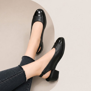 ladies hub Women Black Heels - Image 6