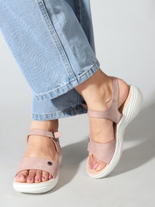 CARLTON LONDON Women's Lightweight Comfort Sling Back Sandals Women Wedges