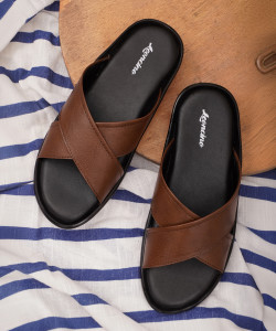 LEONCINO Slippers | Stylish Comfortable Chappal | Daily Casual And Ethnic Wear Sandals | Men Sandals