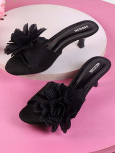 MOCHI KittenMuleswithBows Women Heels