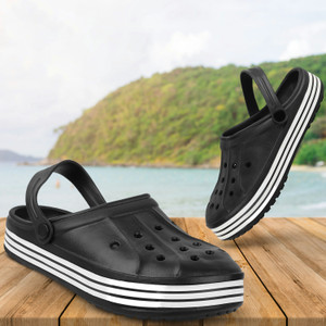 TieFit Lightweight Classic Clogs Sandals with Adjustable Back Strap Men Clogs